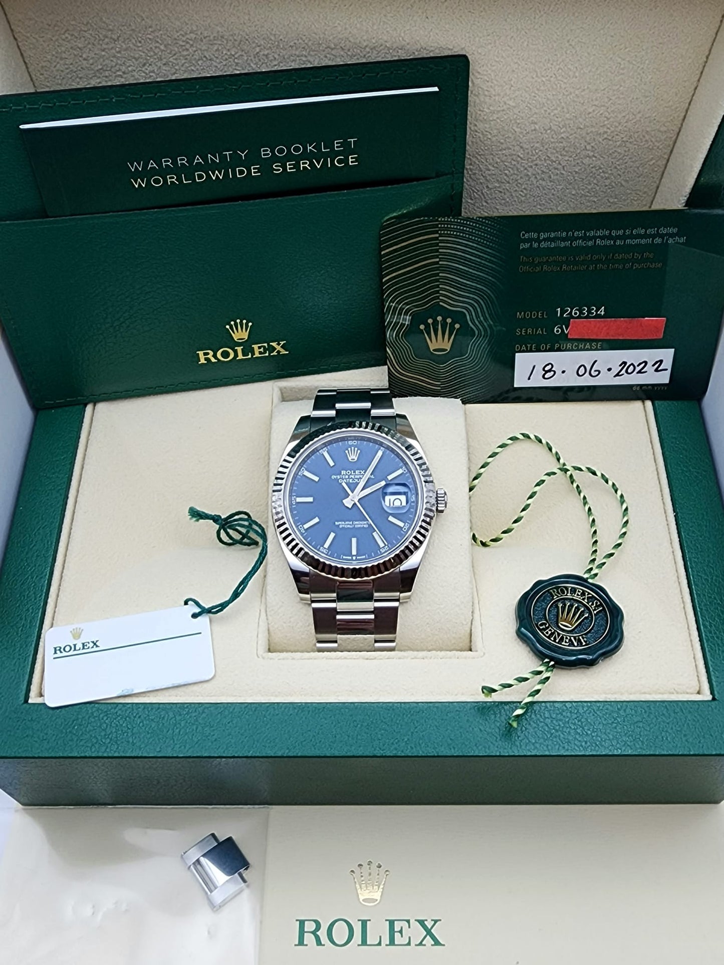 Rolex 41 mm Datejust 126334